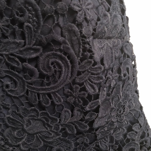 J. Crew size 2P navy lace dress - Picture 4 of 4